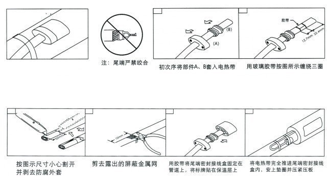 产品结构及安装示意